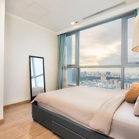הו צ'י מין סיטי Aspire Apartment City View Vincentral Binh Thanh מראה חיצוני תמונה