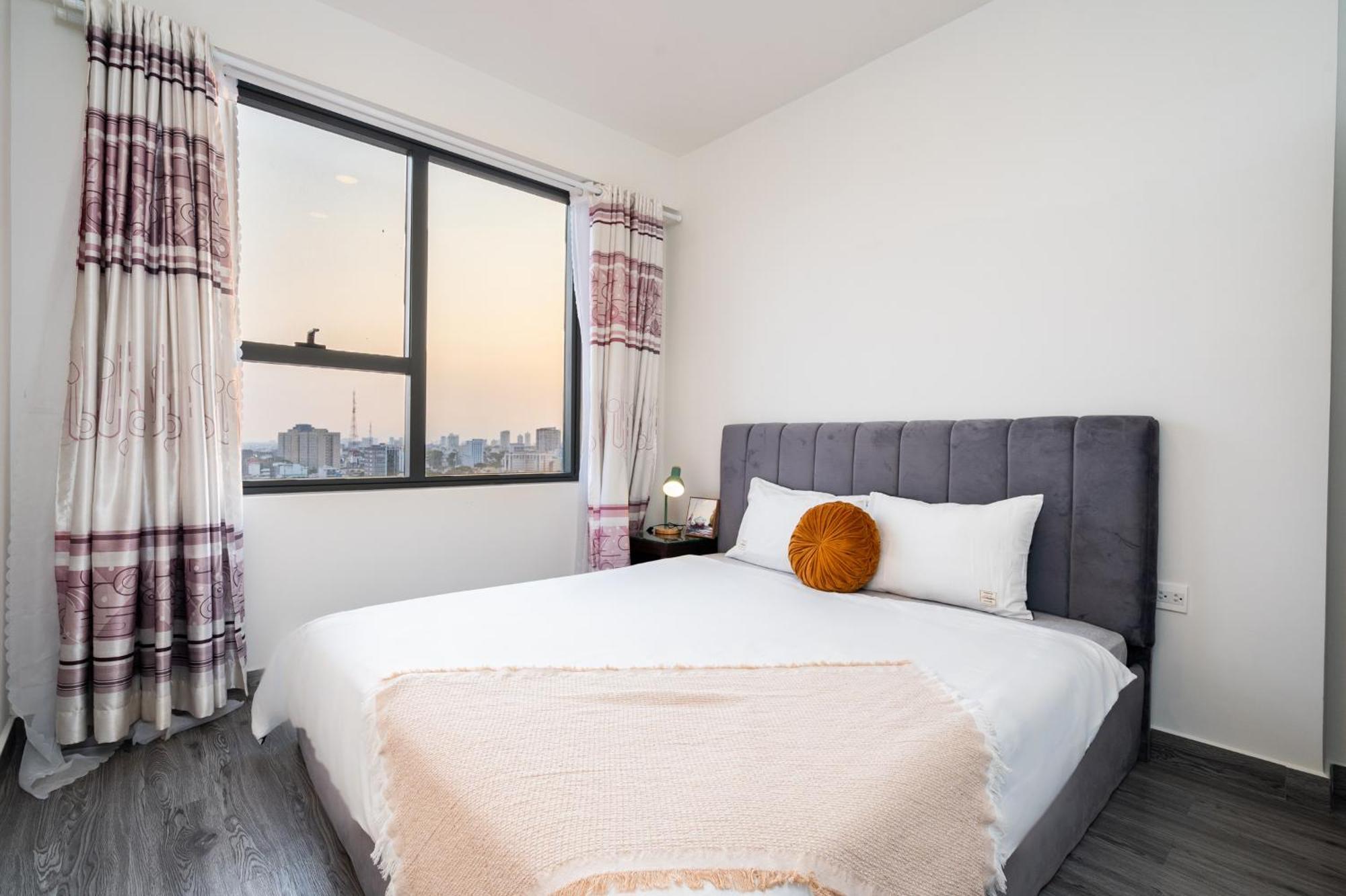 הו צ'י מין סיטי Aspire Apartment City View Vincentral Binh Thanh מראה חיצוני תמונה