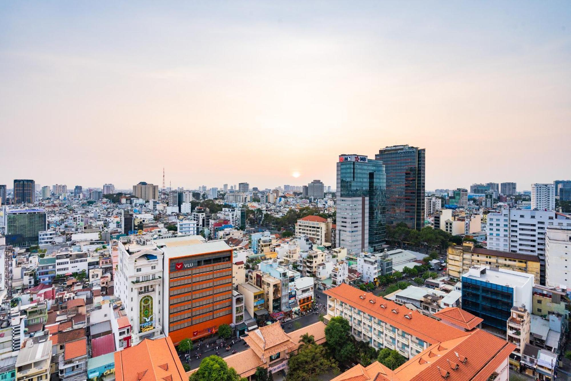 הו צ'י מין סיטי Aspire Apartment City View Vincentral Binh Thanh מראה חיצוני תמונה