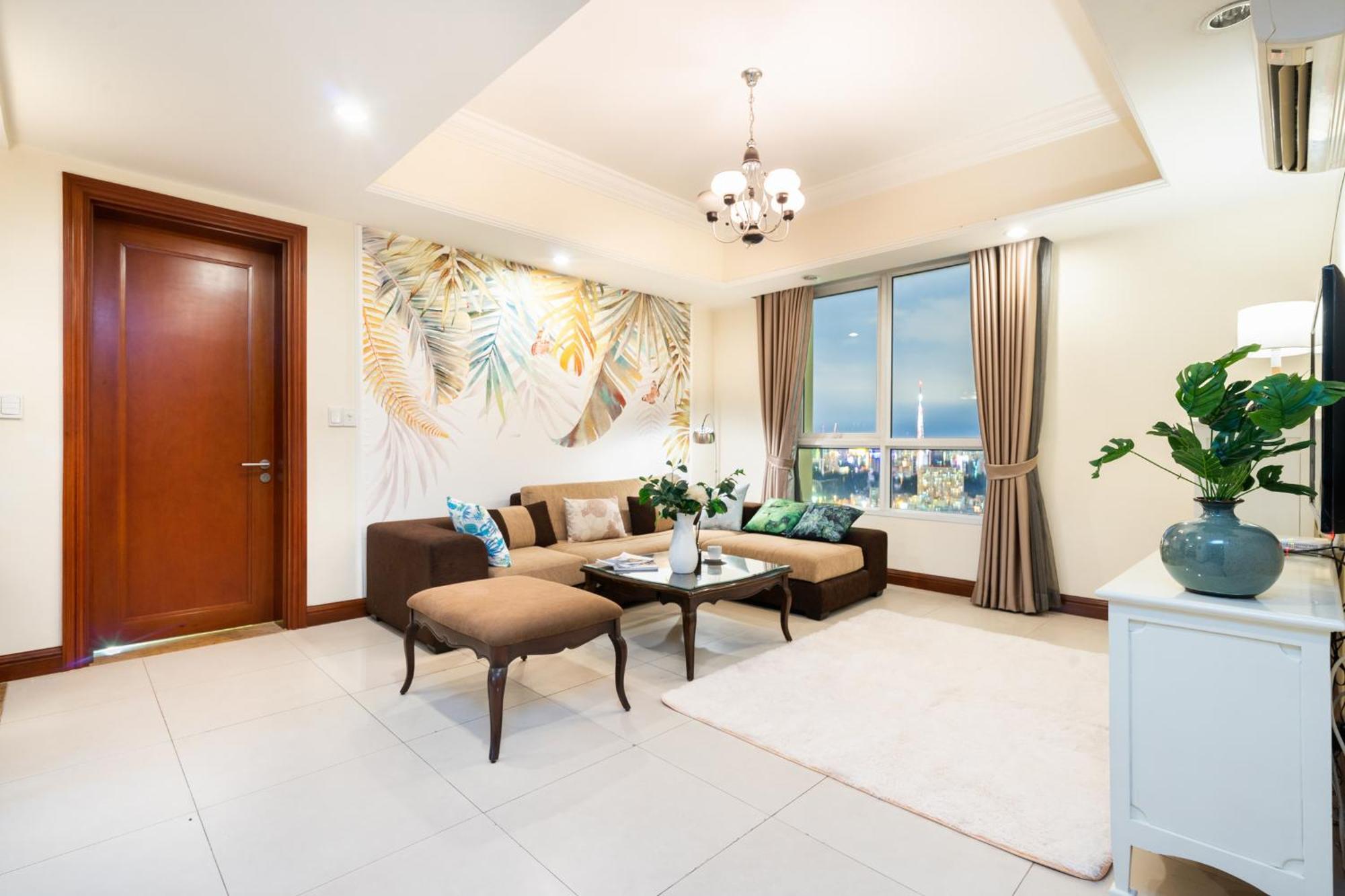 הו צ'י מין סיטי Aspire Apartment City View Vincentral Binh Thanh מראה חיצוני תמונה