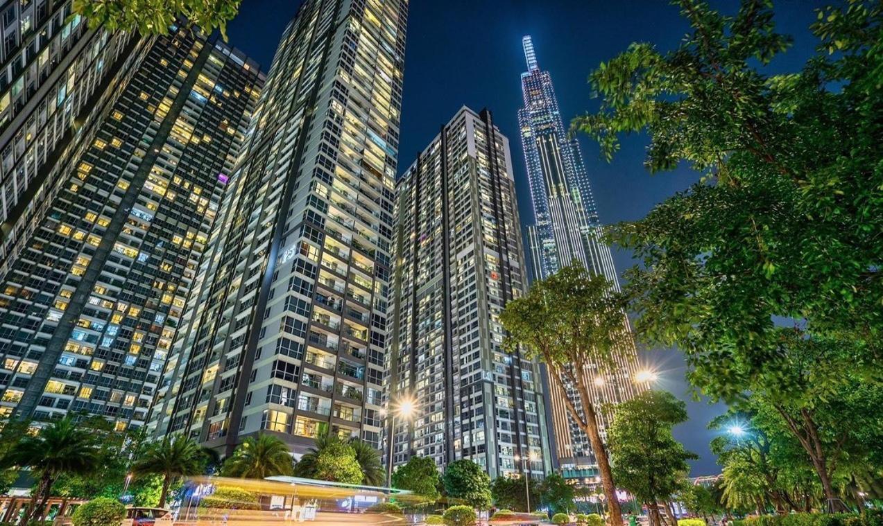הו צ'י מין סיטי Aspire Apartment City View Vincentral Binh Thanh מראה חיצוני תמונה